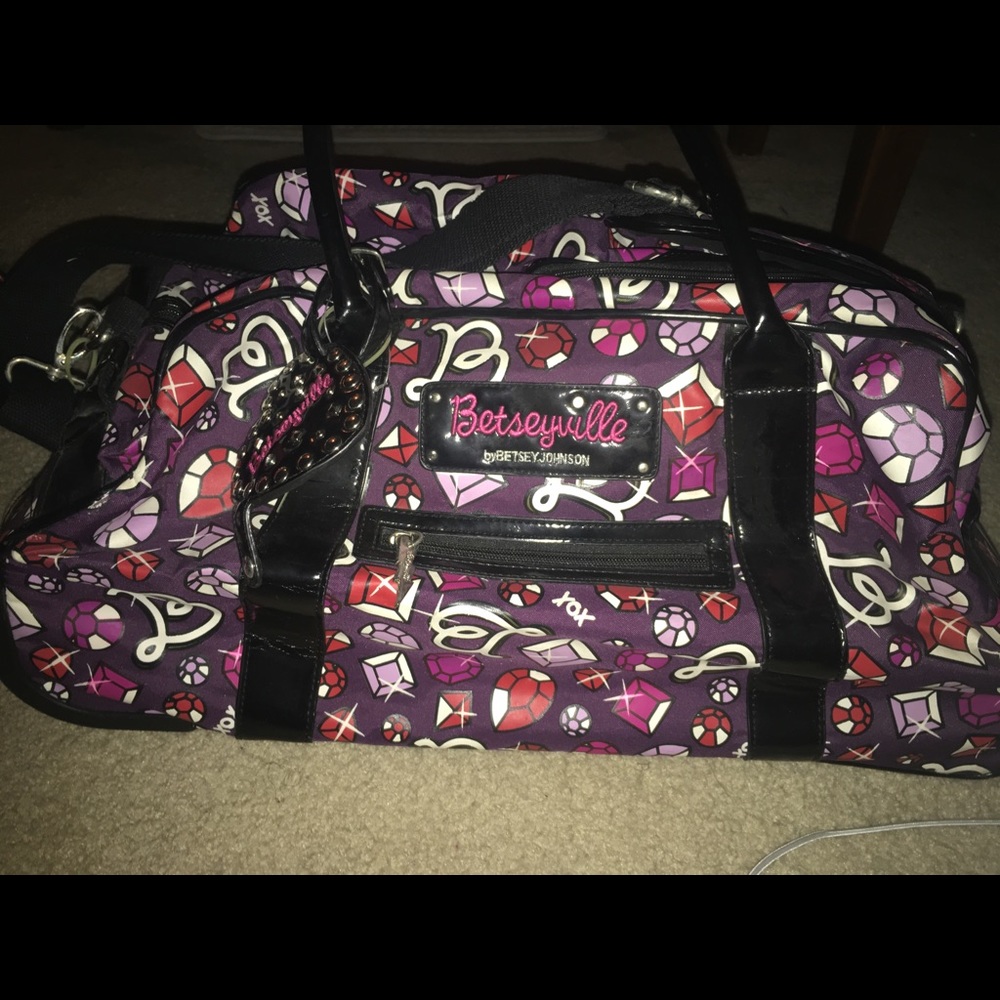 Betsey Johnson duffel bag